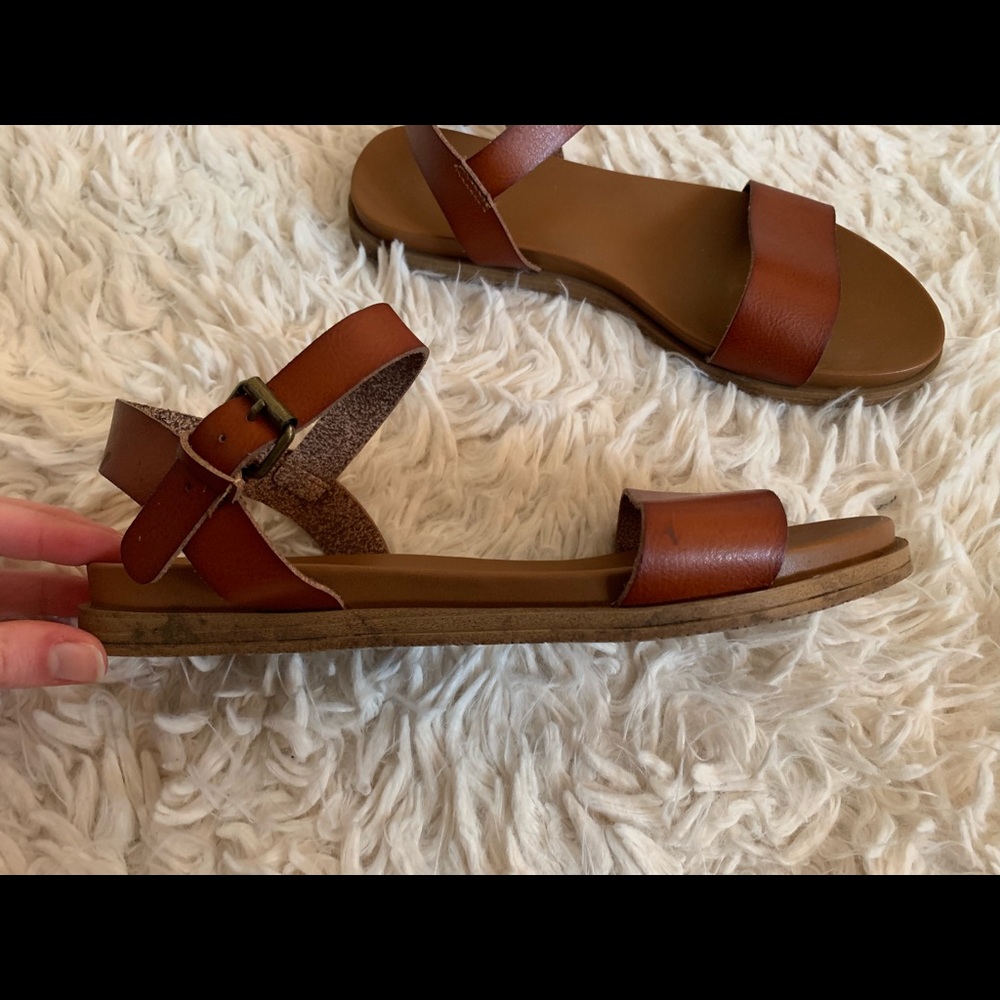 Brown Leather Sandals
